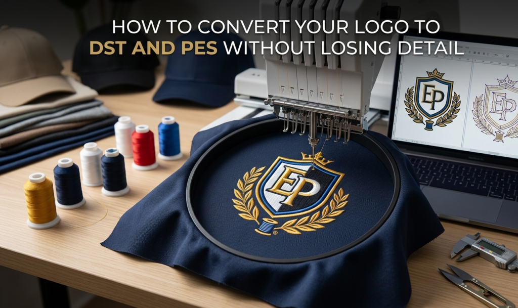 convert your logo to DST