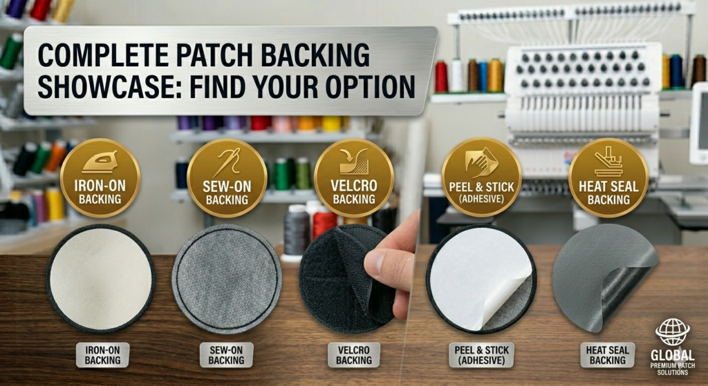 Choosing the right backing is just as important as the design itself. 